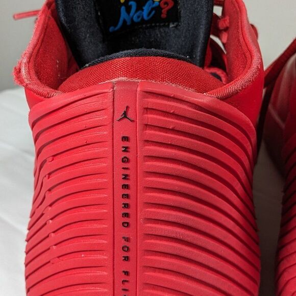Russell Westbrook’s Jordan Signature, Why Not ZerO.1 Shoe All Red Men's Size 17 - Picture 4 of 15